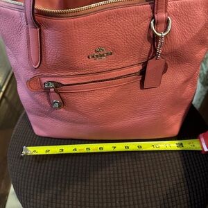 Coach Rose Leather Tote